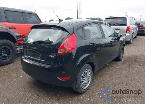 2012 Ford Fiesta Se from USA, damaged, VIN 3FADP4EJ9CM153294